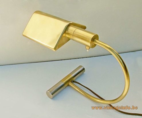 S.A. Boulanger Brass Desk Lamp 5