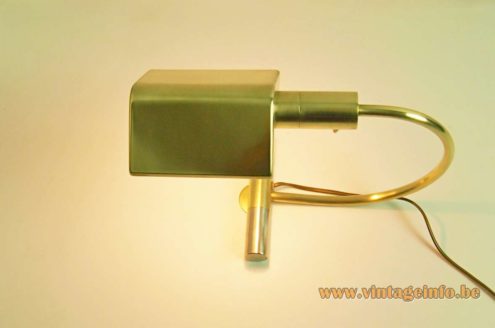 S.A. Boulanger Brass Desk Lamp 6