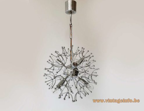 Sciolari Chrome Sputnik Chandelier 1