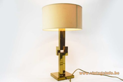 Touch Sensitive Romeo Rega Brass Table Lamp 4