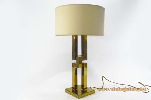 Touch Sensitive Romeo Rega Brass Table Lamp 5