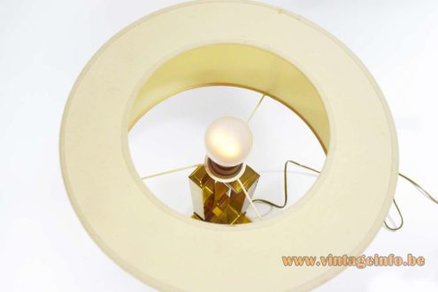 Touch Sensitive Romeo Rega Brass Table Lamp 6