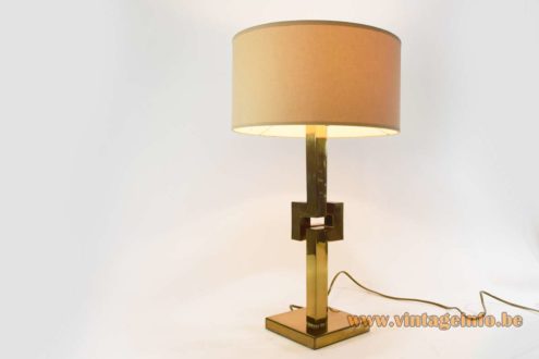 Touch Sensitive Romeo Rega Brass Table Lamp 7