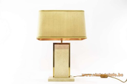 Camille Breesch Travertine Table Lamp 2