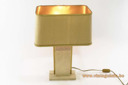 Camille Breesch Travertine Table Lamp 3