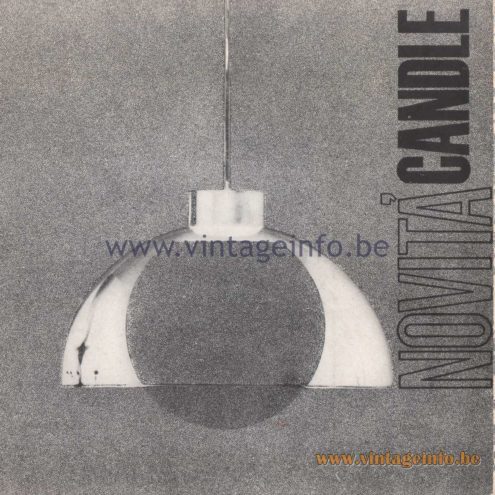 Candle 1970s Novita Lighting Catalogue - cover
