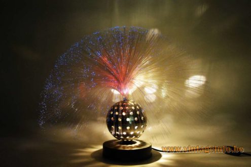 Cima Fiber Optic Globe Table Lamp 2