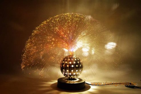 Cima Fiber Optic Globe Table Lamp 3