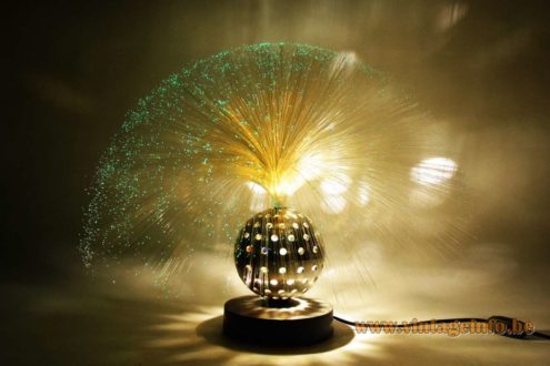 Cima Fiber Optic Globe Table Lamp 4