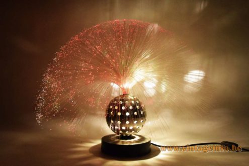 Cima Fiber Optic Globe Table Lamp 5