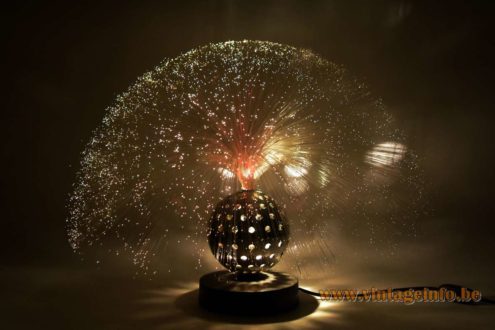 Cima Fiber Optic Globe Table Lamp 6