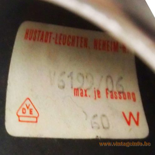 Hustadt Leuchten Chrome Chandelier 2