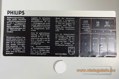 Philips HP 3108 UV Infra Red Lamp 6