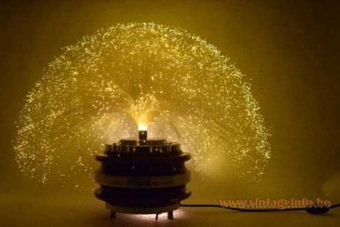 Rotating Fiber Optic Table Lamp 5