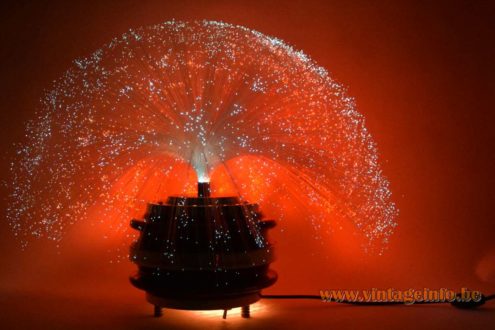 Rotating Fiber Optic Table Lamp 7