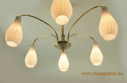 Rupert Nikoll 1950s Chandelier 3
