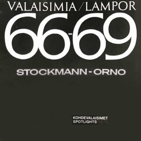 Stockmann Orno 1966-1969 Lighting Catalogue
