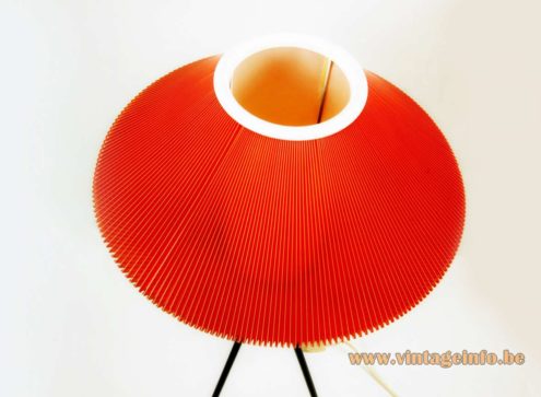 Tripod Celluloid Floor Lamp 1
