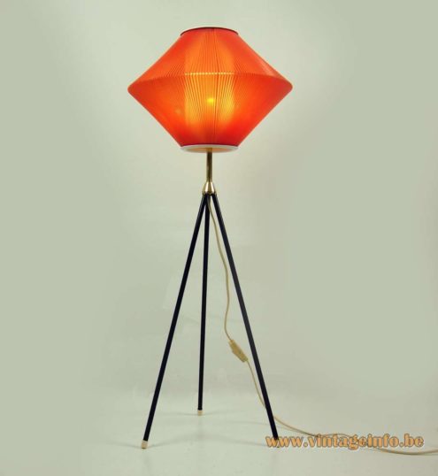 Tripod Celluloid Floor Lamp 3
