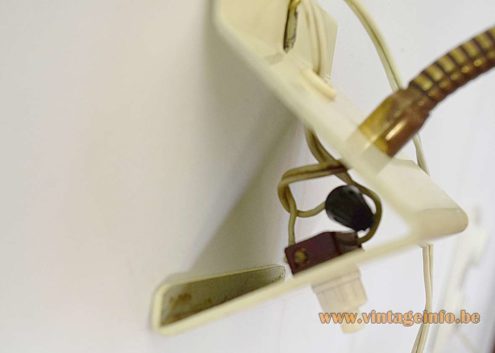 1950s Hala Perforated Stars Wall Lamp 7