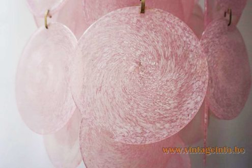 1960s Murano Discs Chandelier 2