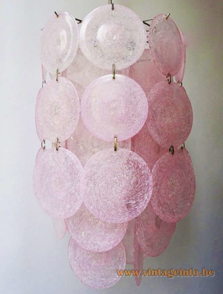 1960s Murano Discs Chandelier 4