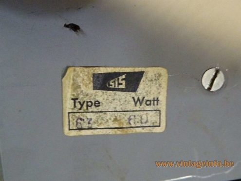 1960s SIS Witch Hat Desk Lamp 6