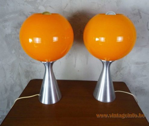 1970s ERCO Globe Table Lamp 3