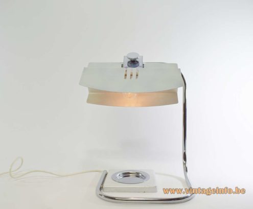 1970s Italian Ashtray Desk Lamp 12