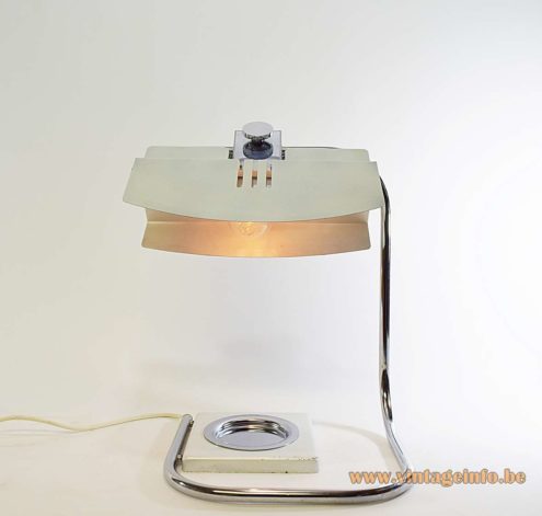 1970s Italian Ashtray Desk Lamp 13