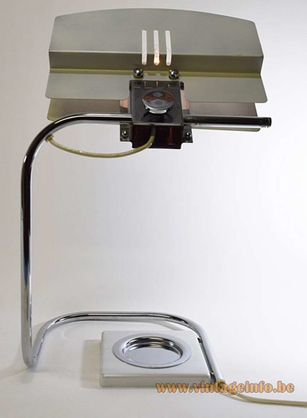 1970s Italian Ashtray Desk Lamp 8