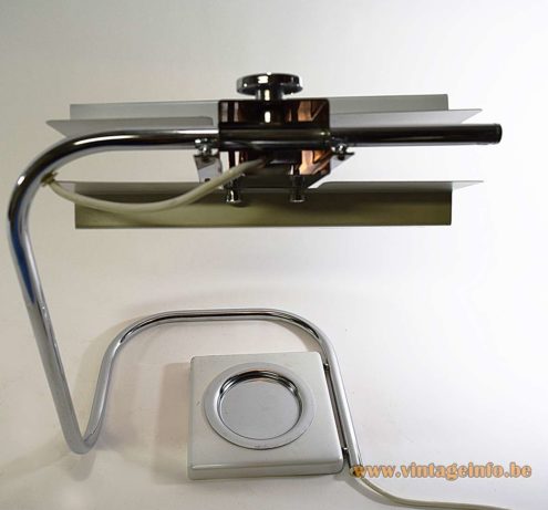 1970s Italian Ashtray Desk Lamp 9