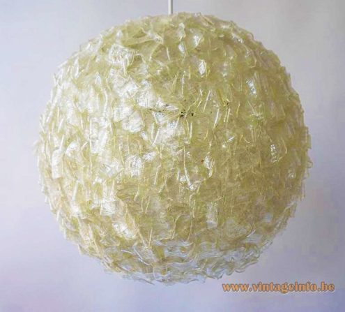 Acrylic Ribbon Globe Swag Lamp 3