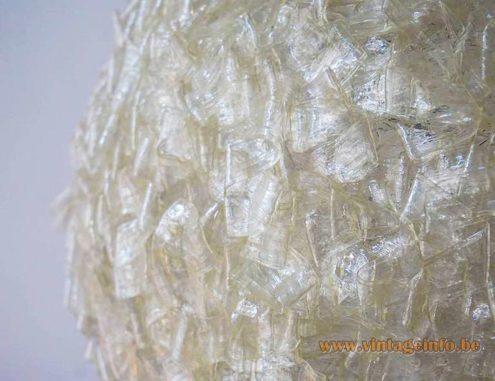 Acrylic Ribbon Globe Swag Lamp 4