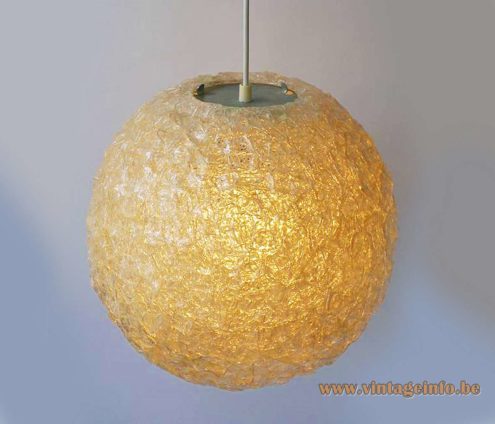Acrylic Ribbon Globe Swag Lamp 6