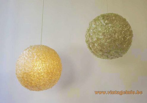 Acrylic Ribbon Globe Swag Lamp 7