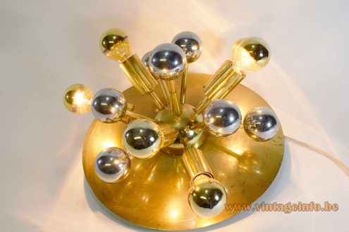 Boulanger Brass Sputnik Flush Mount 5