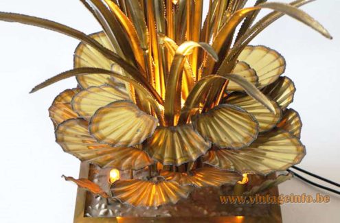 Maison Jansen Bulrush and Water Lilies Floor Lamp 5