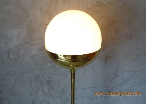 Vereinigte Werkstätten Brass Globe Floor Lamp 1
