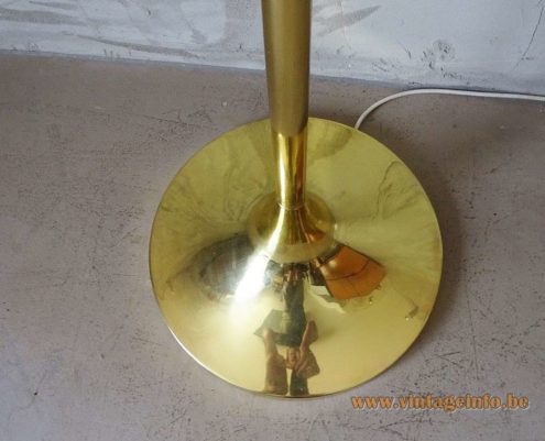 Vereinigte Werkstätten Brass Globe Floor Lamp 3