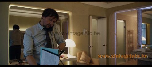 Verner Panton Panthella table lamp used as a prop in the French film Anna (2019)
