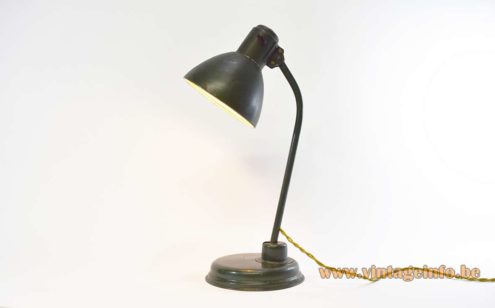 1930s Industrial Metal Desk Lamp 3