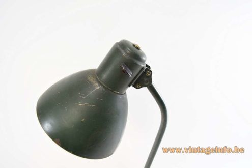 1930s Industrial Metal Desk Lamp 4