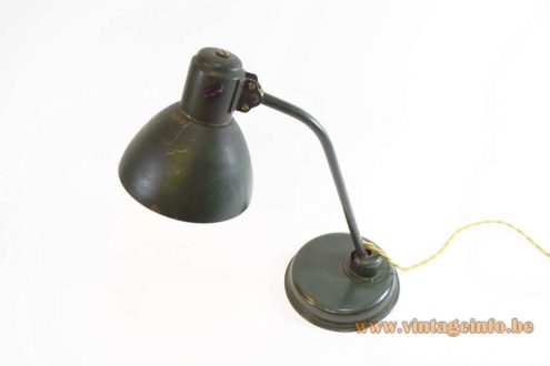 1930s Industrial Metal Desk Lamp 5