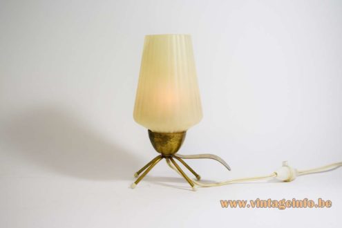 1950s Four Legged Bedside Lamp 1