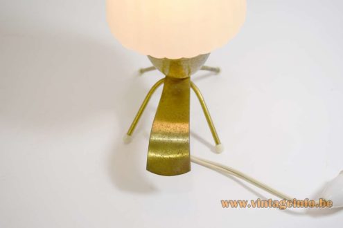 1950s Four Legged Bedside Lamp 4