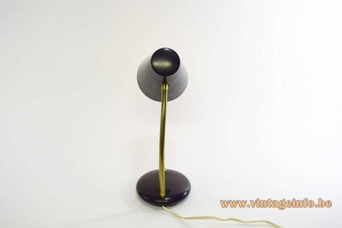 1960s Black Desk Lamp 5