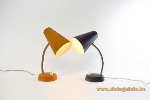 1970s East German Desk Lamps 10