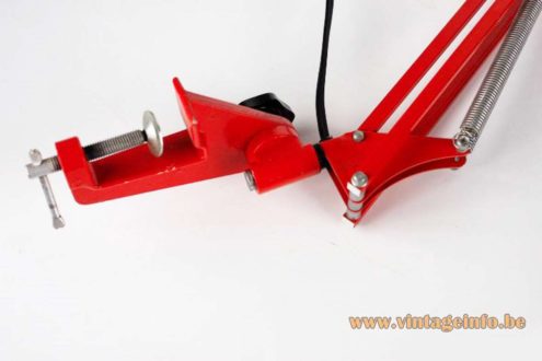 1970s Fase Architect Clamp Lamp 7