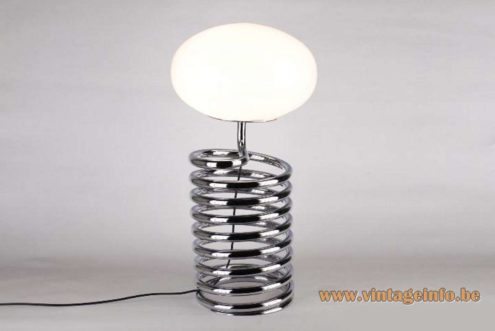 1970s Fase Spiral Table Lamp 2